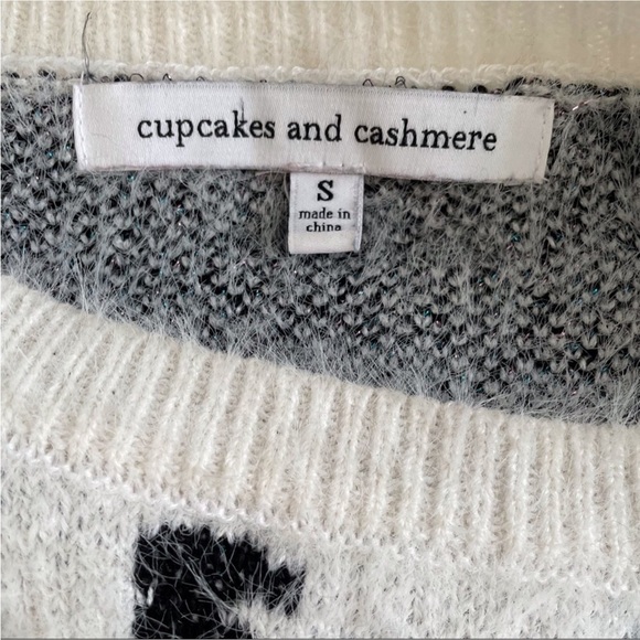 Cupcake & Cashmere Crewneck Spotted Sweater - Picture 4 of 5